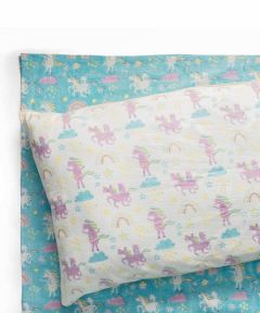 Dancing Unicorns Twin Set- Blueberry