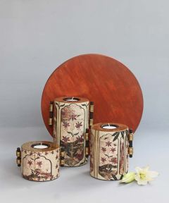 Jahan Pillar Candle Holders: Set of 3