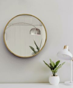 Mira Round Mirror: Small