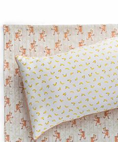 Monkeys on Bamboo Twin Set-  Peach Apricot