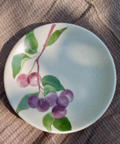Plum Appetizer Plates