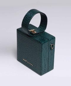 Sophie Green Leather box bag