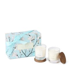 Signature Candle Duo - Honeysuckle Jasmine & Mediterranean Breeze