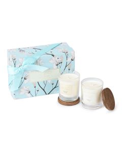 Signature Candle Duo - Mogra & Wild Rose 