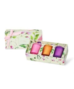 Spring Summer Candle Trio - Hyacinth, Orange Flower, Sweet Pea