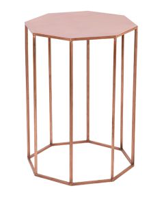 Lucida End Table: Copper