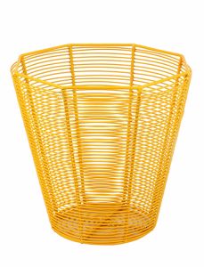 Octagonal Planter: Yellow