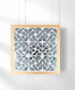 Silver Leaves Wall Accent