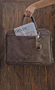 Brown Portfolio Bag