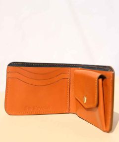 Clay Bifold Wallet with Coin Pouch