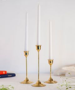 Jazz Candle stands set of 3