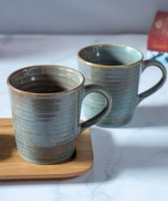 Dove Blue Coffee Mug (Set of 2)