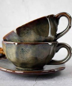 Jaén Cup and Saucer (set of 2)