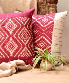 Saqaafat handwoven cushions: Set of 2