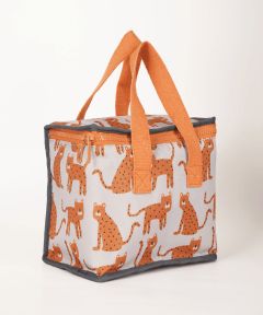 Cheetah Print Insulated Lunch Bag 