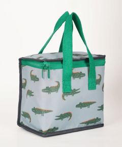 Crocodile Print Insulated Lunch Bag 