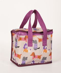 Dog Print Insulated Lunch Bag 