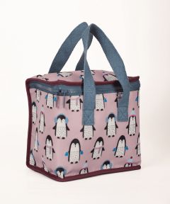 Penguin Print Insulated Lunch Bag 