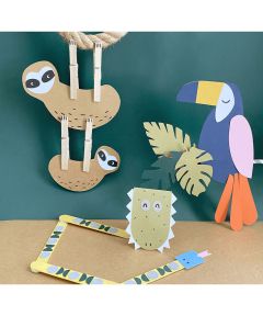 DIY Craft Box - Tropical Rainforest