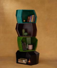 Rocks Bookshelf cum Seating cum Table