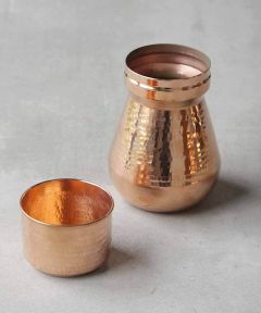 Water Carafe Mini with Copper Glass