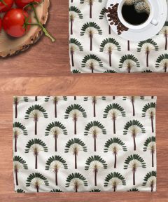 Green Palm Placemats