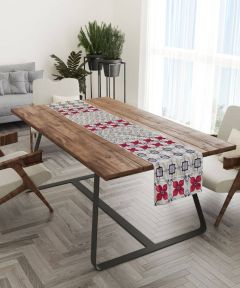 Multicolour Tile Table Runner