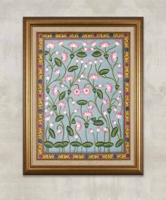 Shrinathji Kamal Talai Pichwai Painting - I