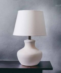 Krug White Table Lamp