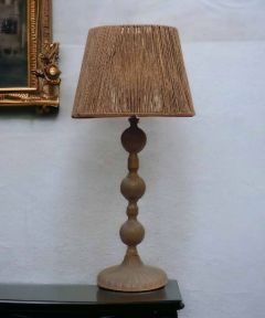 Vintage Jute Theory Table Lamp