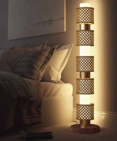 Metamorphosis Bamboo Floor Lamp
