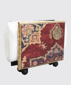 Maroon Abeer Napkin Holder 
