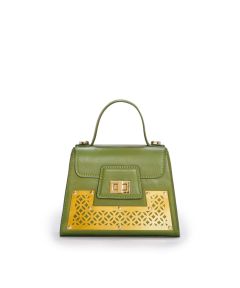 Kally Mini Green Leather Purse