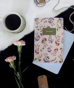Notebook - Light Pink Floral 