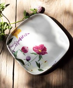 Pastoral Square Platter (Set of 1)