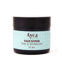Rose & Sandalwood Face Scrub