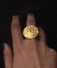 Stippling Round Ring