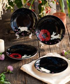Tara & Fredrick Appetizer Plates (Set of 2 )