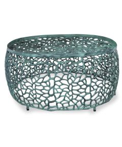 Aaval Metal Side Table Large