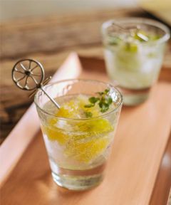 Edge Service Tray: Copper