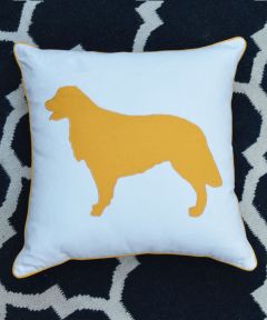 Your Pet On A Cushion - White