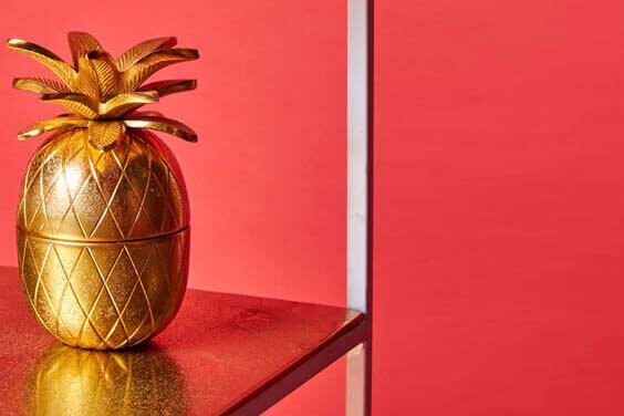 Pineapple trinket box
