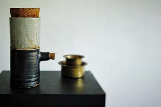 Ceramic drip coffee maker