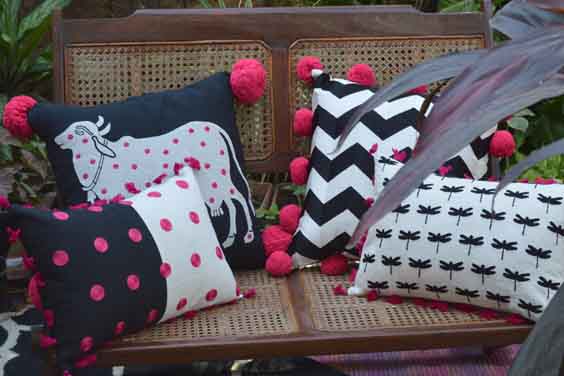 Quirky cushion covers